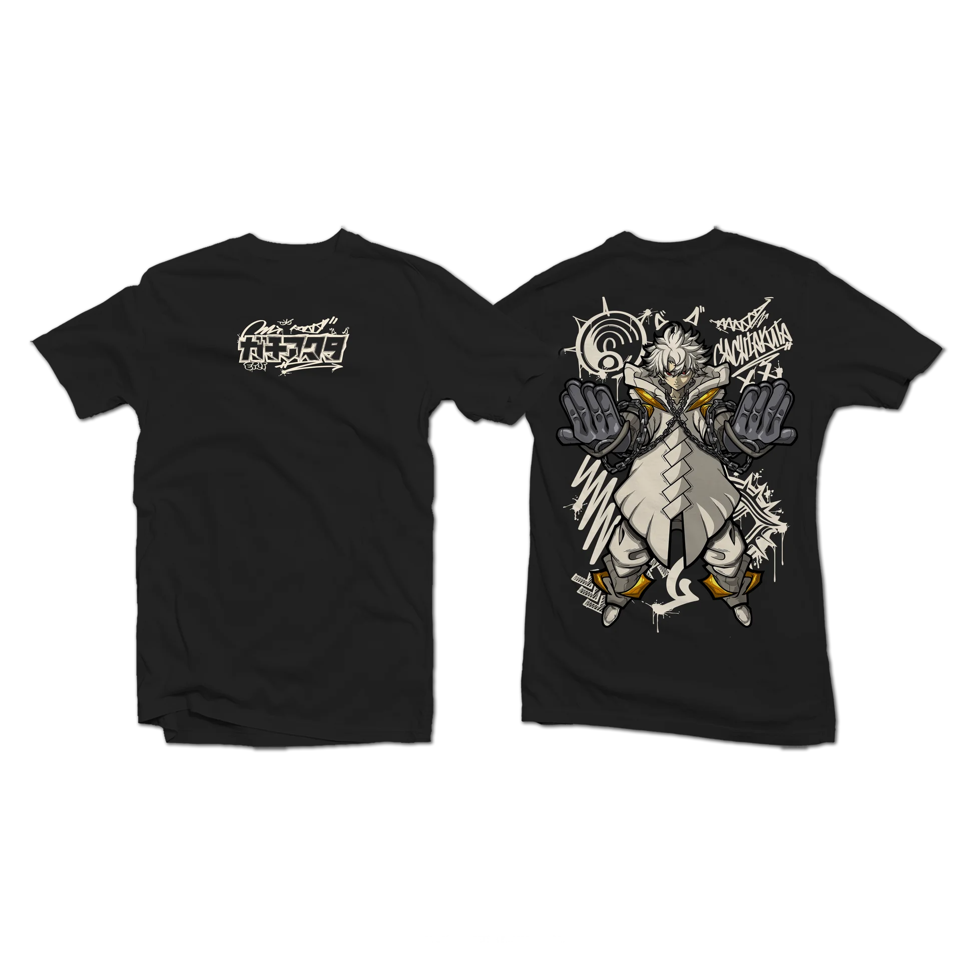 Gachiakuta Rudo Surebrec Graphic T-shirt Women Men Oversized Anime Mange T-shirt Street Hip Hop Casual Cotton Unisex Couple Tee