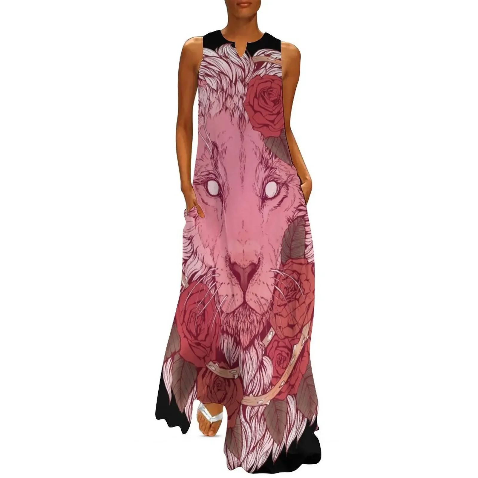 

Lion of Roses Long Dress elegant party dresses for women 2025 dresses for women Dress