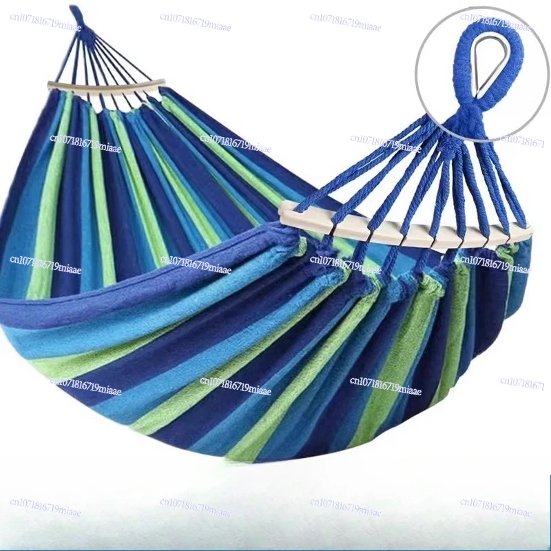 

Professional Hammock Outdoor Adult Anti-Rollover Double Thickened Adult Drop Bed Children Swing Outdoor Camping Hammock