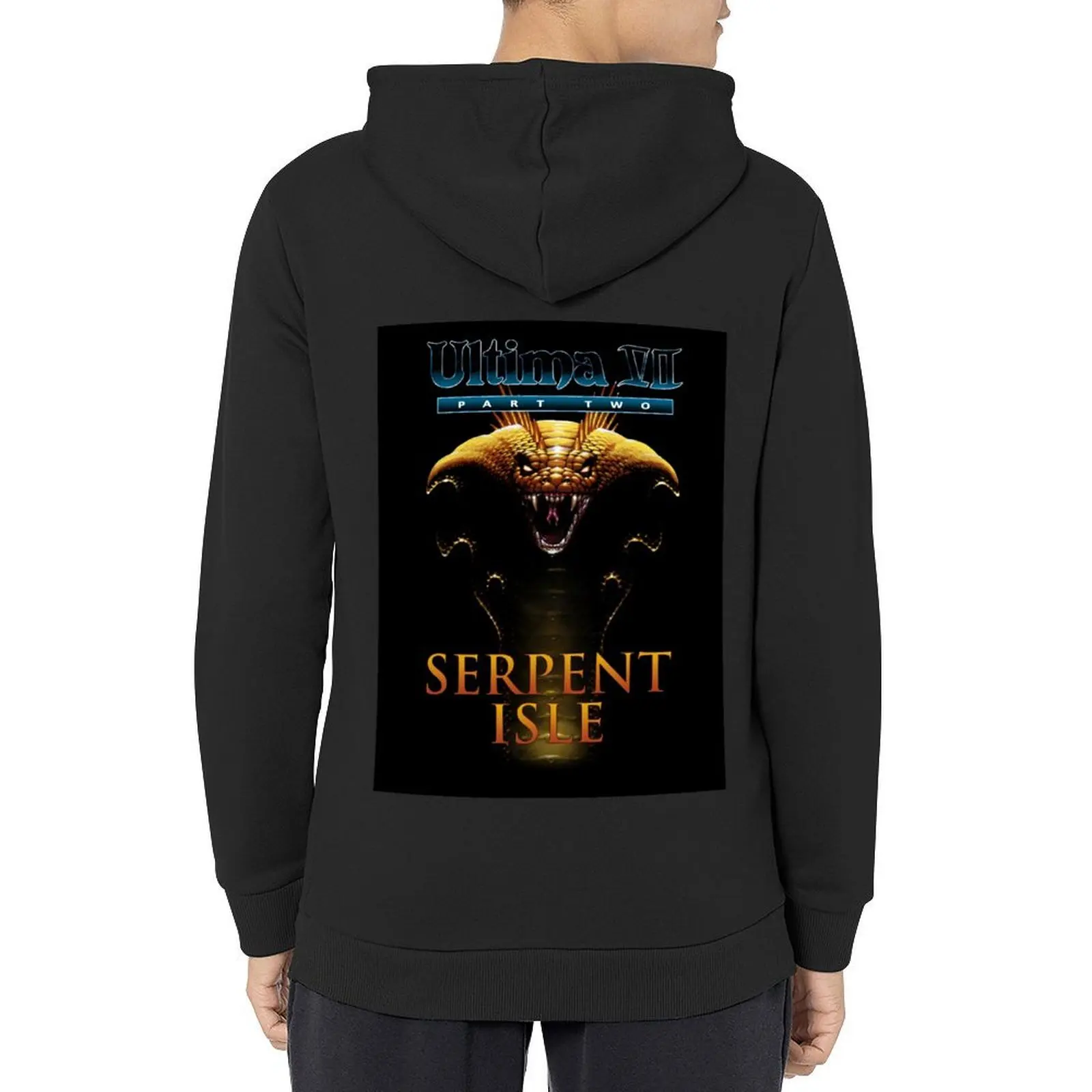 

Classic Game Covers - Ultima VII Serpent Isle Hoodie korean autumn clothes men's clothing men's winter sweater autumn hoodie man