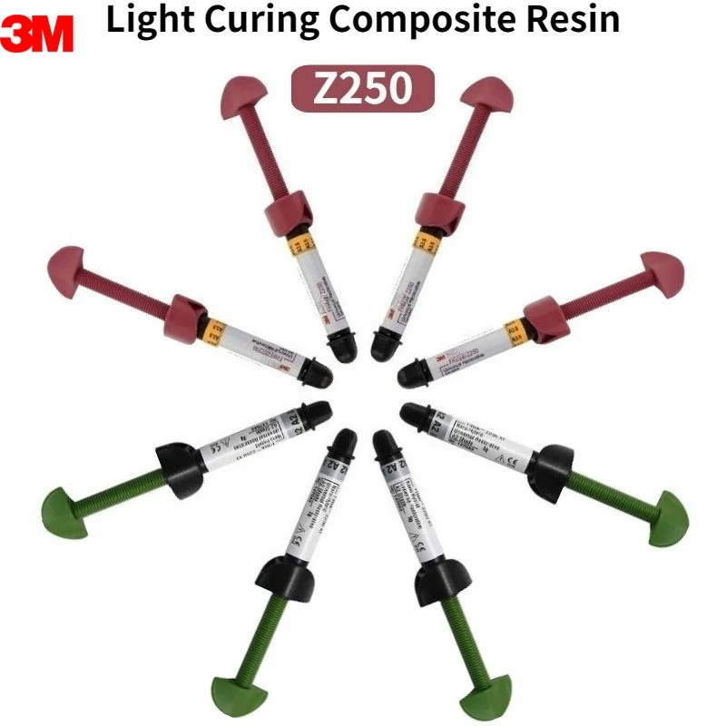 3M Dental Resin Z250 Dental Dentistry Z250 Z250XT Light Cured Composite Resin Materials Dental Laboratory Restoration Materials