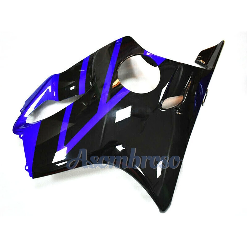 Verkleidungsset für CBR600F4i 2004 2005 2006 2007, CBR600F 04–07 CBR 600 F4i Motorrad-ABS-Verkleidungsersatz |   Blau und Schwarz
