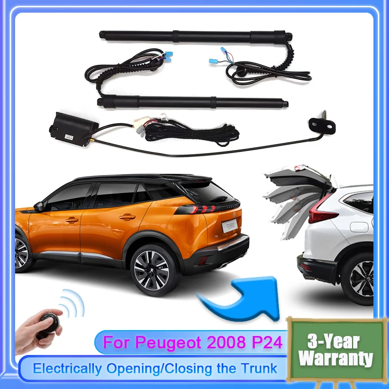 

For Peugeot 2008 P24 2019~2024 Vehicle Electric Tailgate Lift for Trunk Intelligent Opening of Tail gate Soft Close Car Door