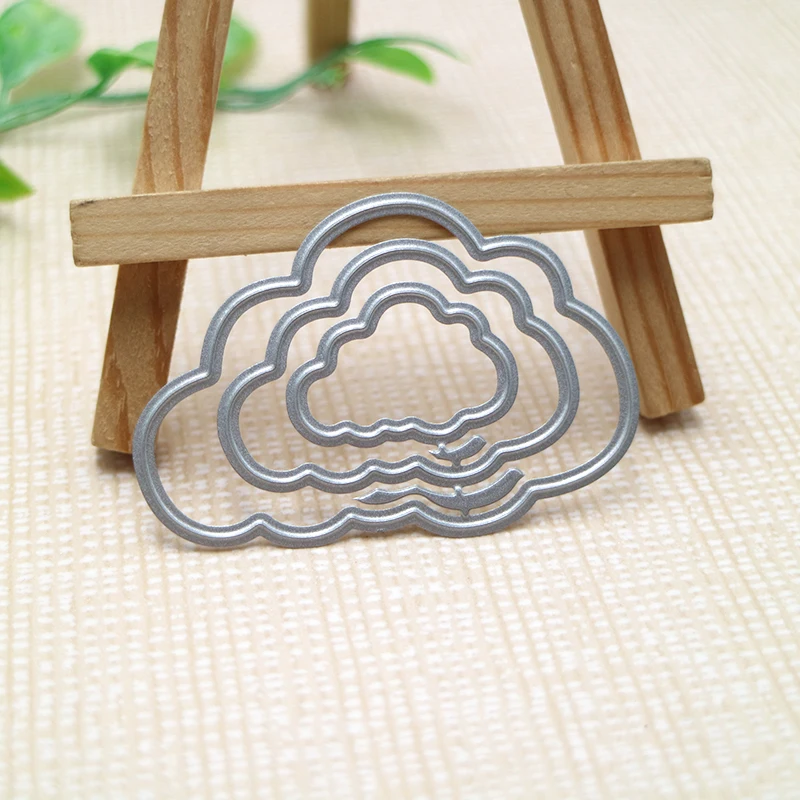 Craft Die Cut Metal Cutting Dies Clouds Scrapbook Embossing Paper Cutting Paper Cards Making Tool Blade Punch Stencils