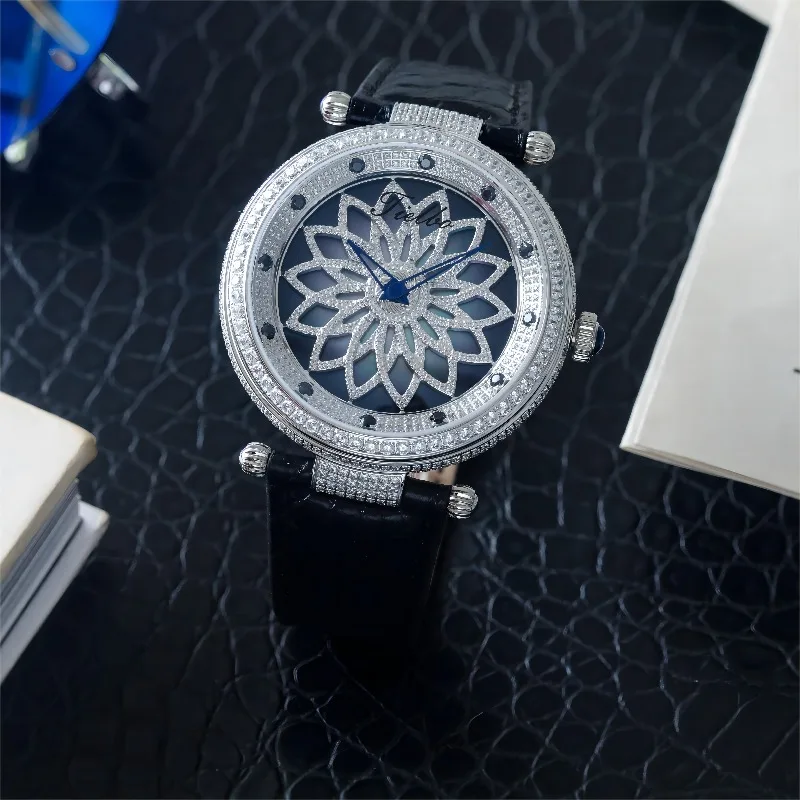Bloom 127 Temperament Men's and Women's Swiss Quartz Light Luxury Waterproof Wrist Watch