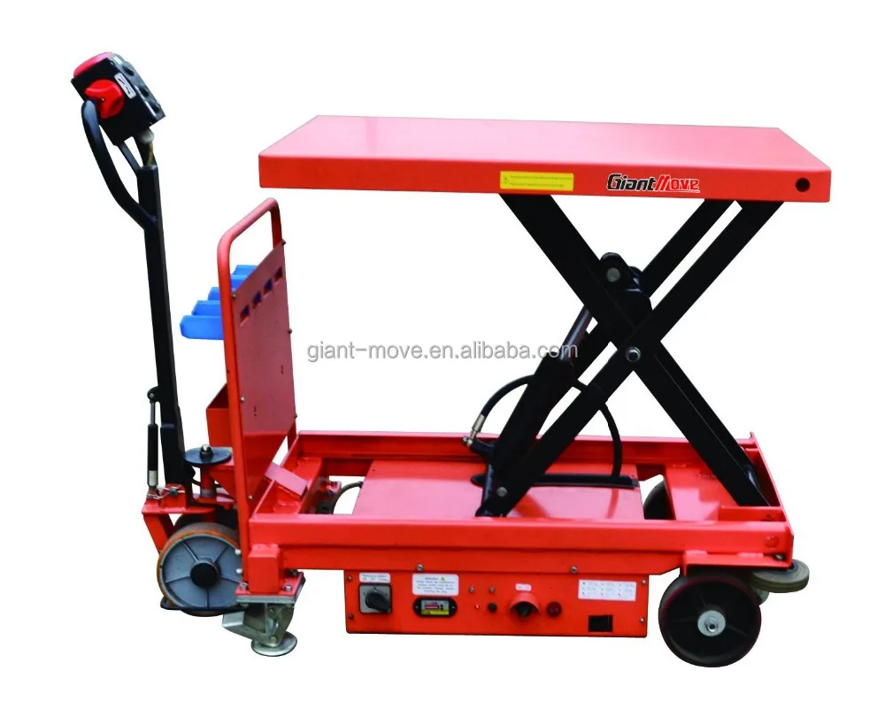 MR Electric Linear Actuator Lifting And Moving Scissor Lift Table