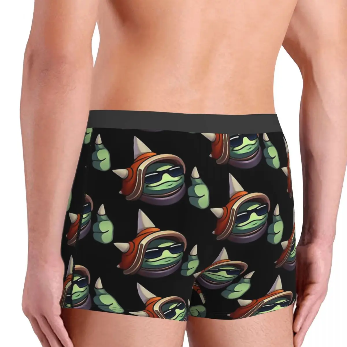 League Of Legends Game Rammus Ok Underpants Homme Panties Male Underwear Print Shorts Boxer Briefs