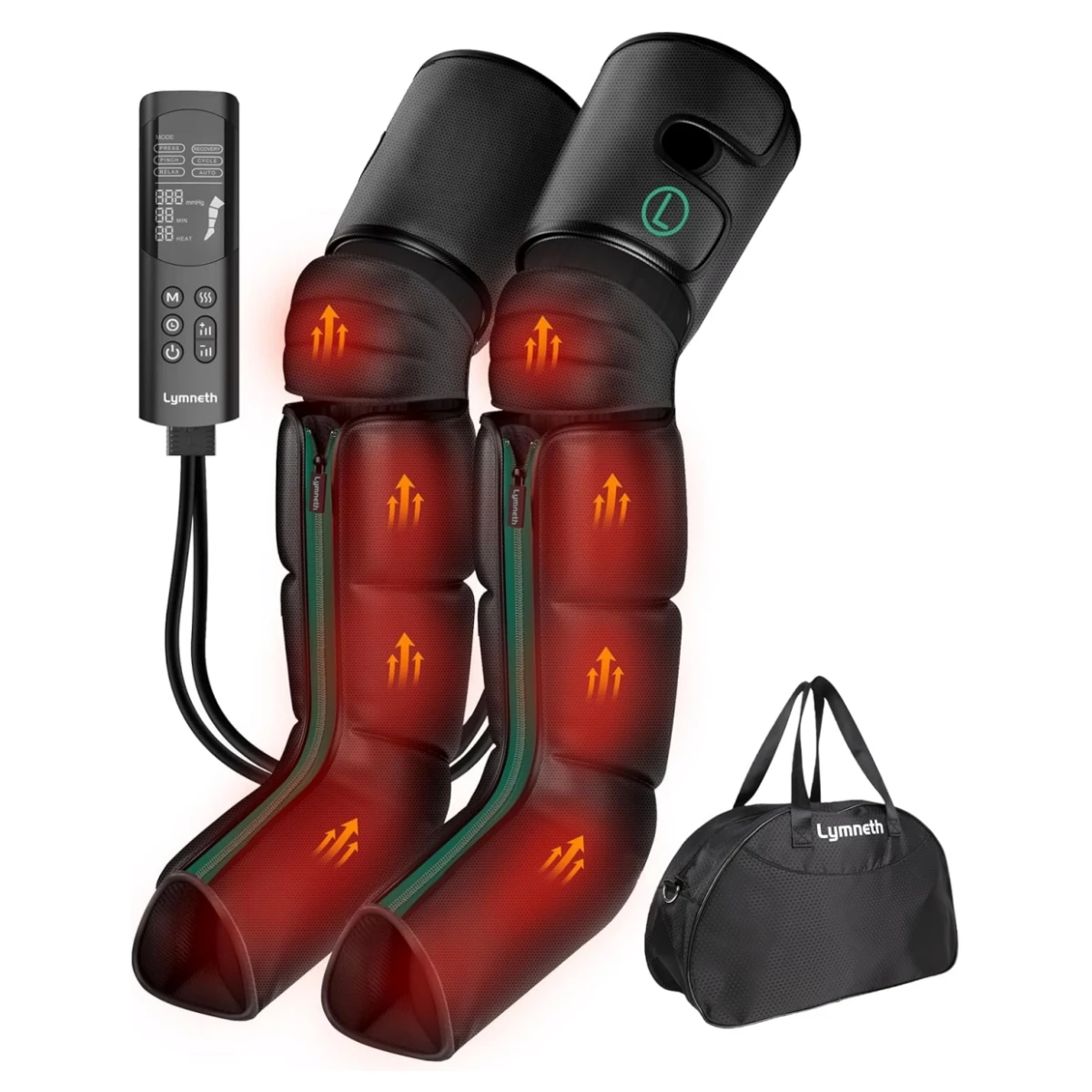 

Leg Massager with Heat and Comression, Foot and Leg Massager for Circulation and Pain Relief, Air Compression Boots