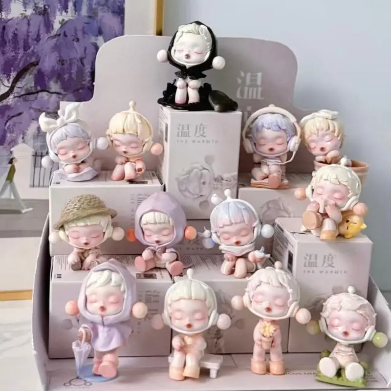 

Подлинная Popmart Bubble Mart Skullpanda Temperature Series слепая коробка Sp8, орнамент, модное игровое милое украшение