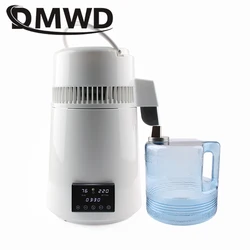 Temporização destilador de água pura 4l dental máquina de água destilada filtro temporizador controle destilação elétrica purificador recipiente jarro