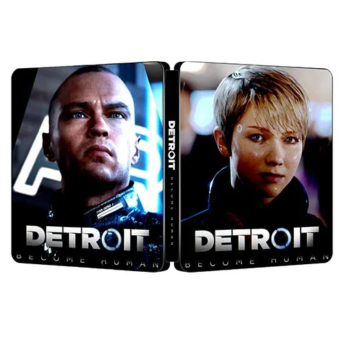Detroit Become Human Steelbook ONi Fantasy Box (disque de jeu non inclus)