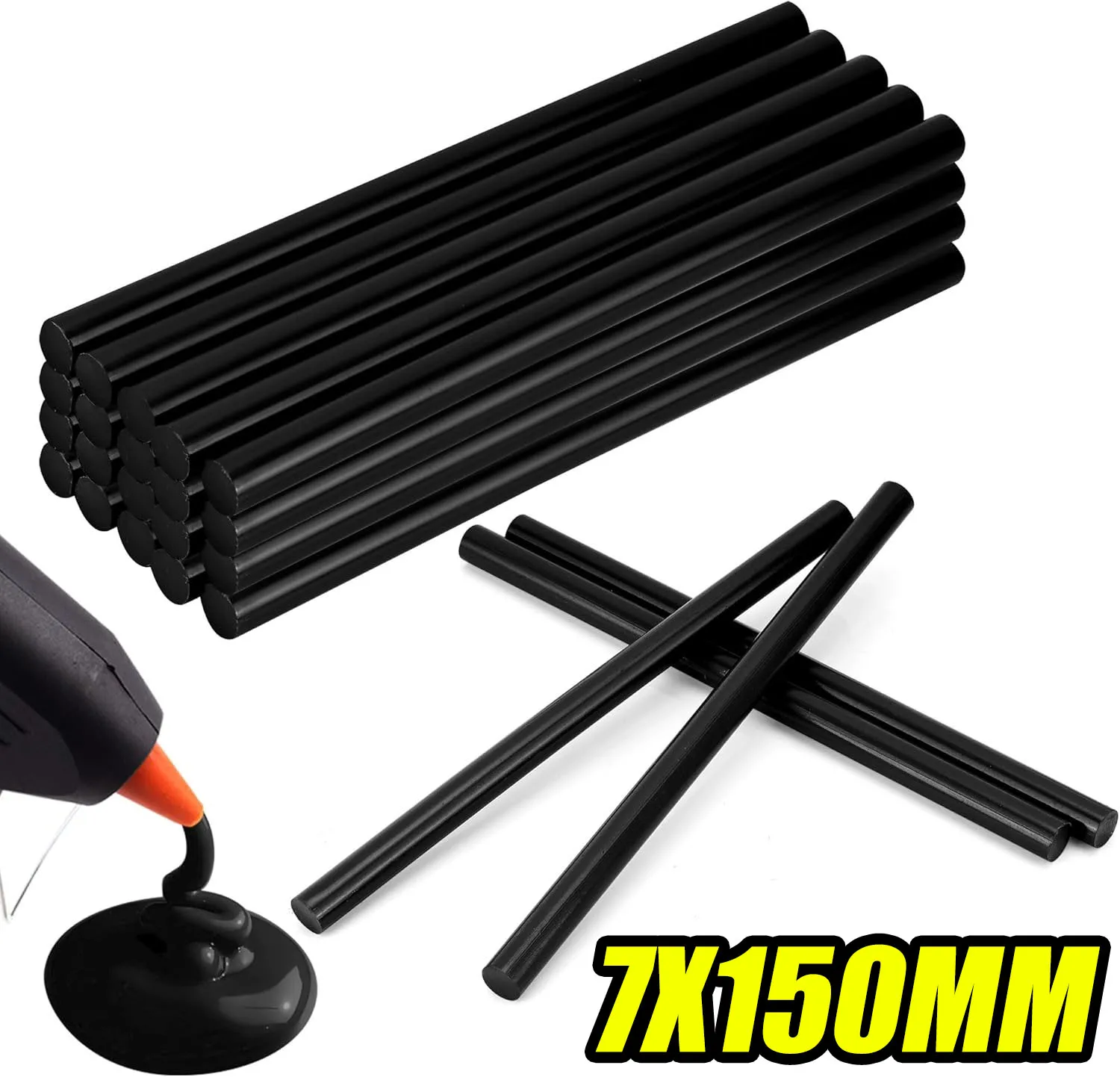 Auto Hot Melt Kleber Sticks Körper Dent Reparatur Starke Haftung Puller Werkzeuge Schwarz Hot Melt Kleber Stick Paintless Entfernung Reparatur Streifen