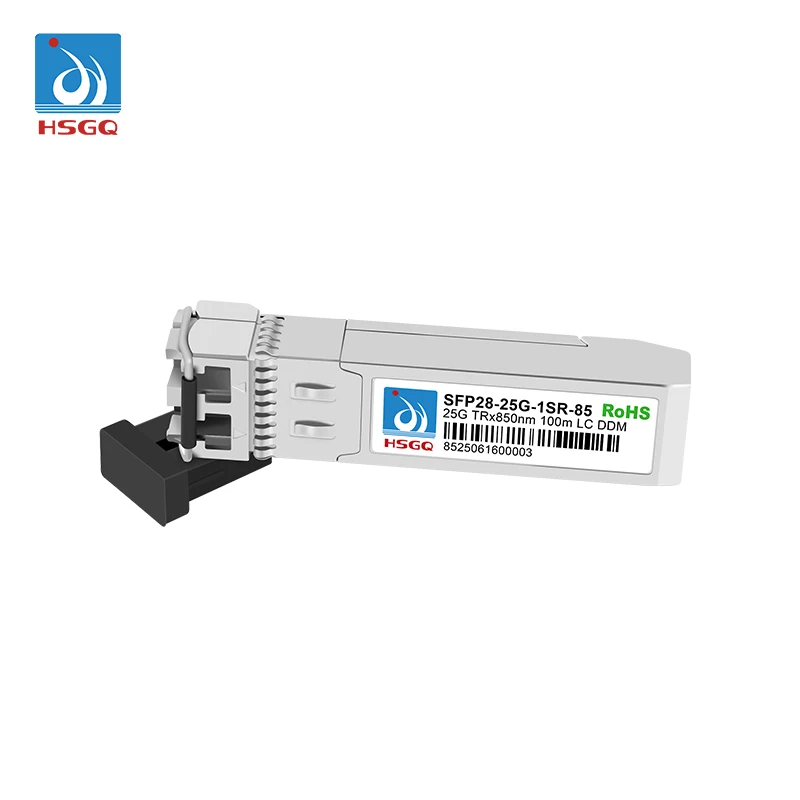 HPE Aruba 845398-B21 Compatible 25GBASE-SR SFP28 850nm 100m DOM Duplex LC/UPC MMF Optical Transceiver Module