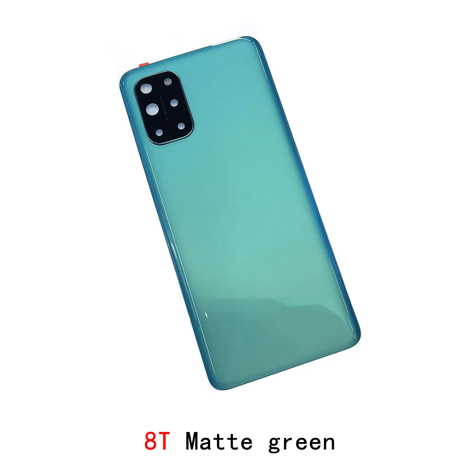 Novo Para Oneplus 8 8Pro 1 + 8T 8T Tampa traseira da bateria Habitação Porta Traseira Substitua a tampa da bateria com a lente da câmera