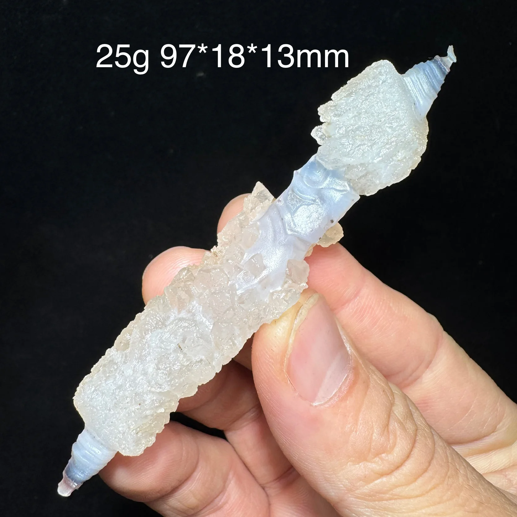 Natural Sardonyx Red Gobi Agate Crystal Quartz Points Wizard Meditation Wand Spirit Specimen Healing Stone Home Decor KN1-35 - view 2
