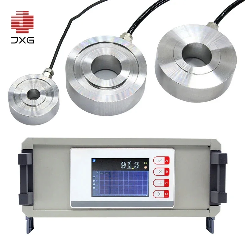 

500KG-5T Thin Ring & 20KN Flat Load Cell, Compression Force Sensor for Machinery and Automatic Scales