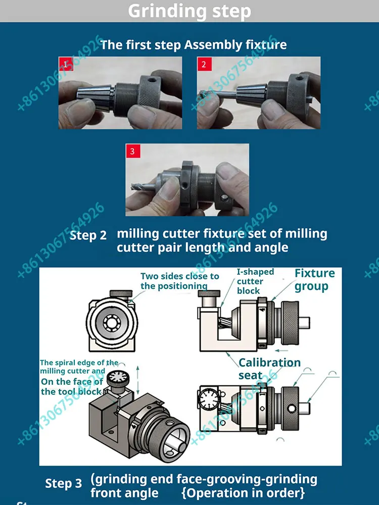 GD-320 Electric Milling Cutter Grinder Drill Sharpener Sharpening Machine Drill Bit Grinding Machine 220V 4500rpm Φ3~Φ20mm