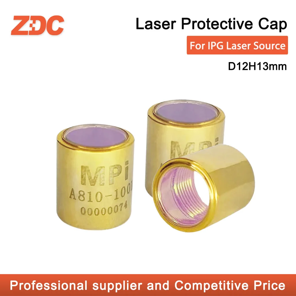 ZDC High Quality Laser Source Output Connector Protection Cap D12H13 For IPG Fiber Laser Source Cutting Machines