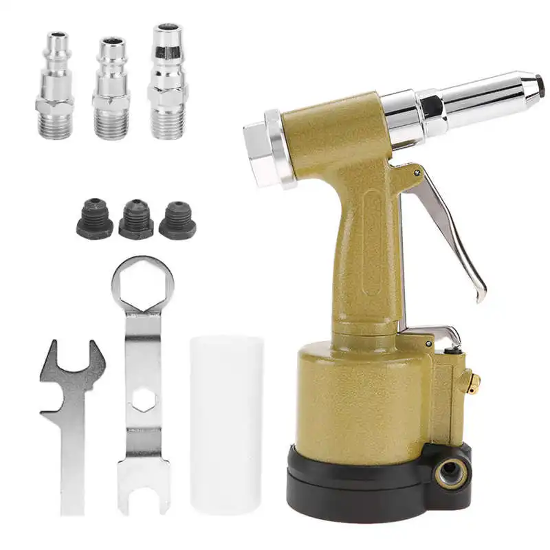 

702Pneumatic rivet gun Industrial rivet gun Self-priming stainless steel core-pulling rivet gun cap gun riveting