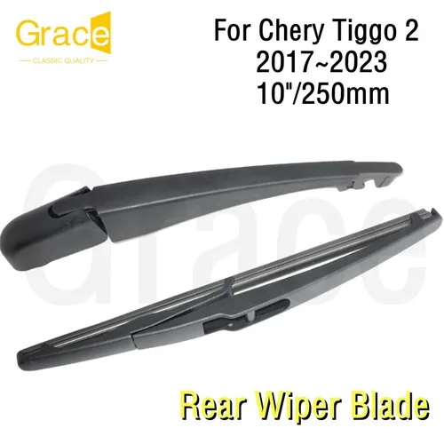 Escobilla limpiaparabrisas trasero para Chery Tiggo 2 10 ""/250mm parabrisas de coche goma 2017 2018 2019 2020 2021 2022 2023