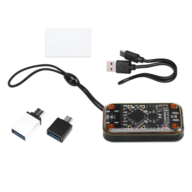 SQPP-RFID Считыватель смарт-чипов + Эмулятор смарт-карт EMмулятор RFID-эмулятор для чтения и записи Em125khz IC 13,56 МГц Поддержка клонирования карты