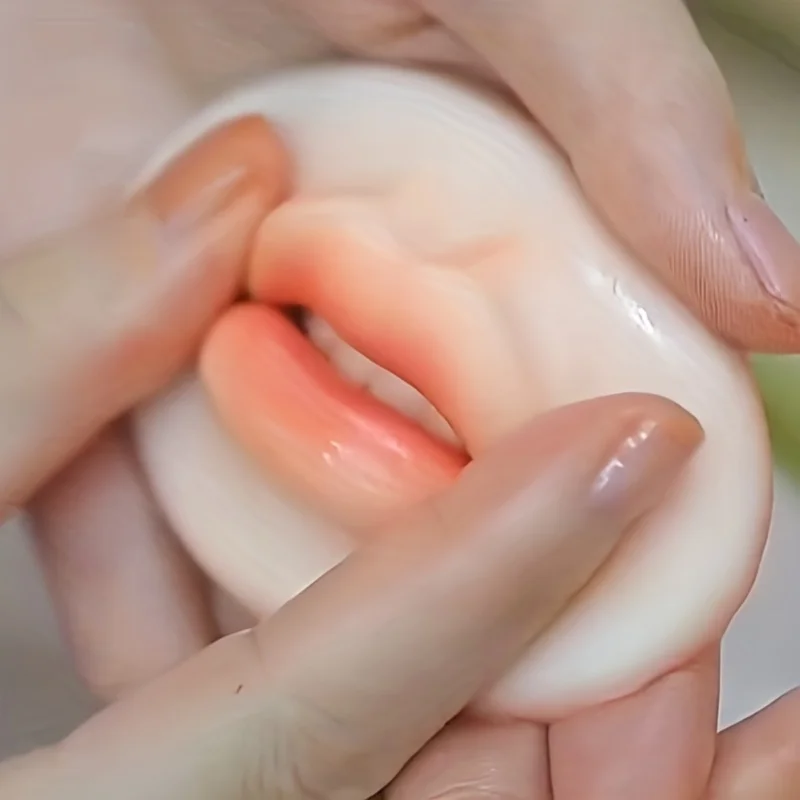Silicone Lips Practice Skin PMU Lip Training Model Realistic Simulation Lip Training Pad For Permanent Makeup Microblading