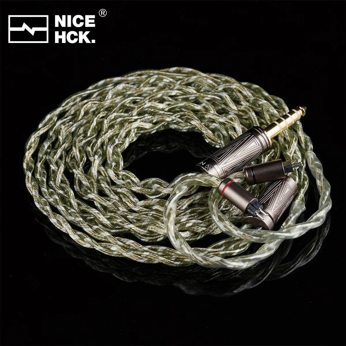 イヤホン NICEHCK Engr.CuInCe NICEHCK Engr.Alloy8N 限定数量ケーブル銅銀合金 + 8N OCC 導体