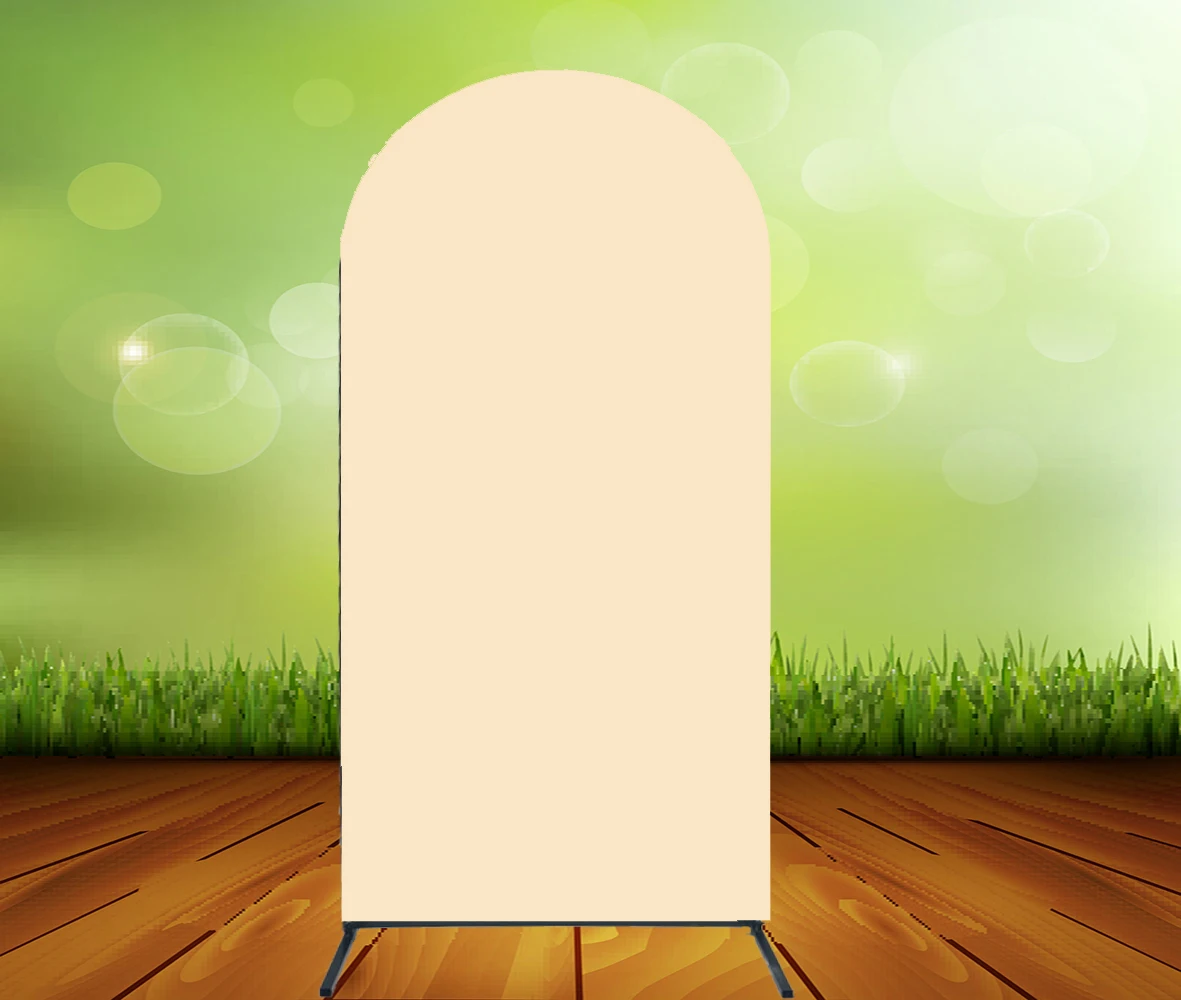 غطاء قوس كيارا بيج سميك ، خلفية ، قماش مرن ، ديكور حفل زفاف ، خلفية استحمام الطفل