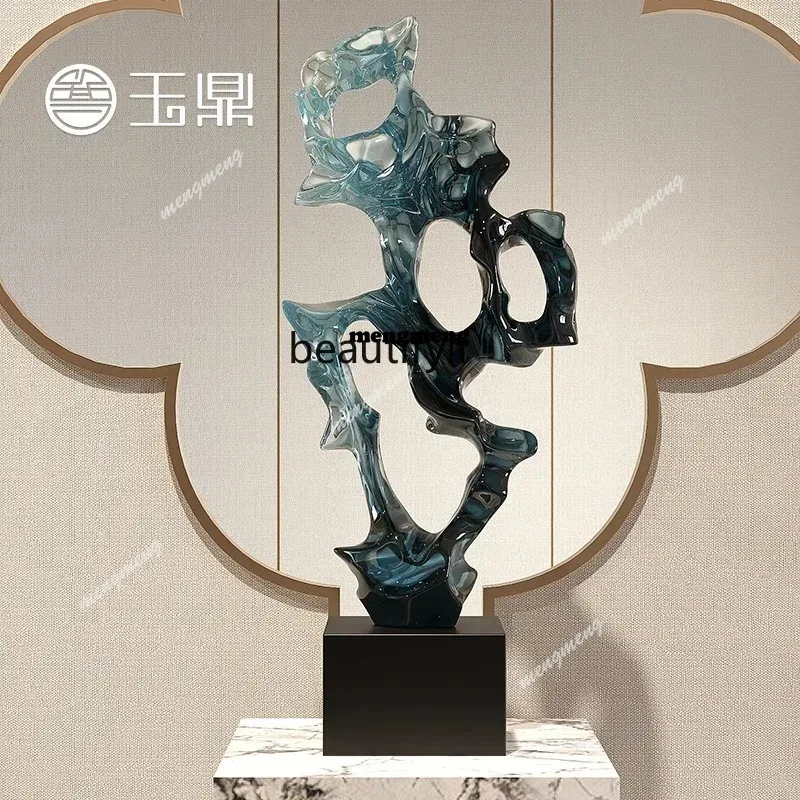 

N Скульптура украшения на новоселье новый дом подарки гостиная вход винный шкаф украшения простые абстрактные изделия ручной работы