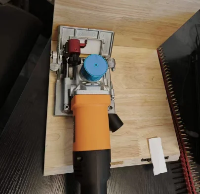 Tenoning Machine Handheld Lamino Home Improvement Slotting Machine 220v Household Connection Cabinet Straightening Punching