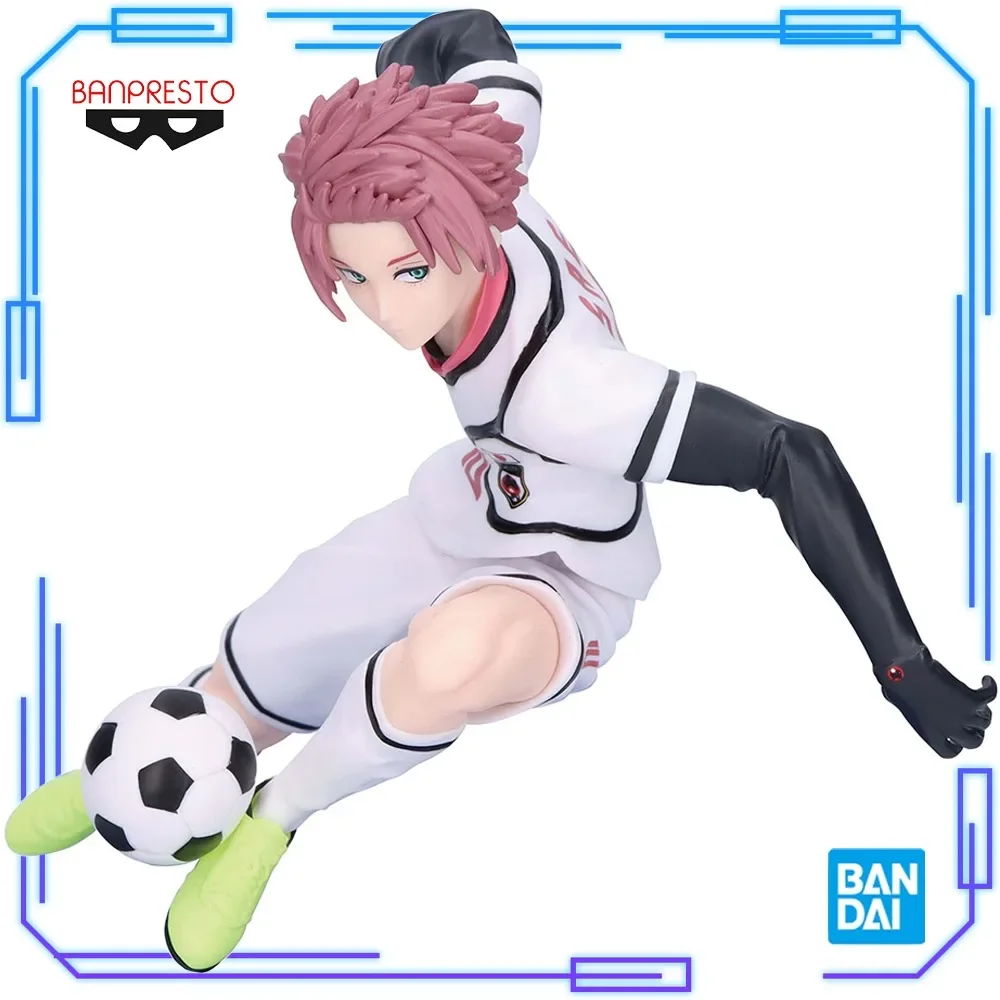 In Stock Bandai Original Genuine TV Anime Blue Rock Itoshi Sae 14cm Banpresto Collections Model Toys Blue Prison Figures Gift