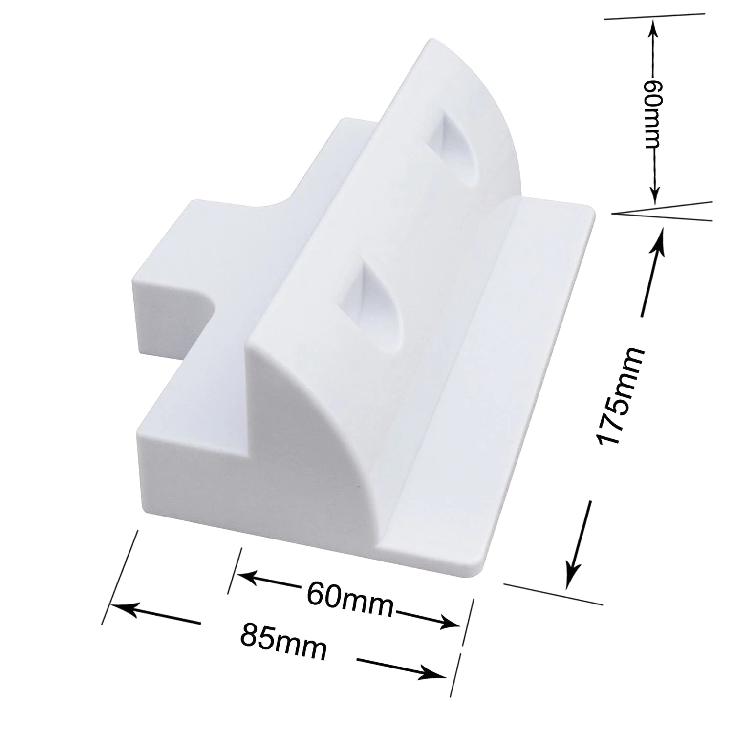 

2 Pcs Solar Panel Side Mounting Bracket Kit For Caravan Yacht Boat Rv