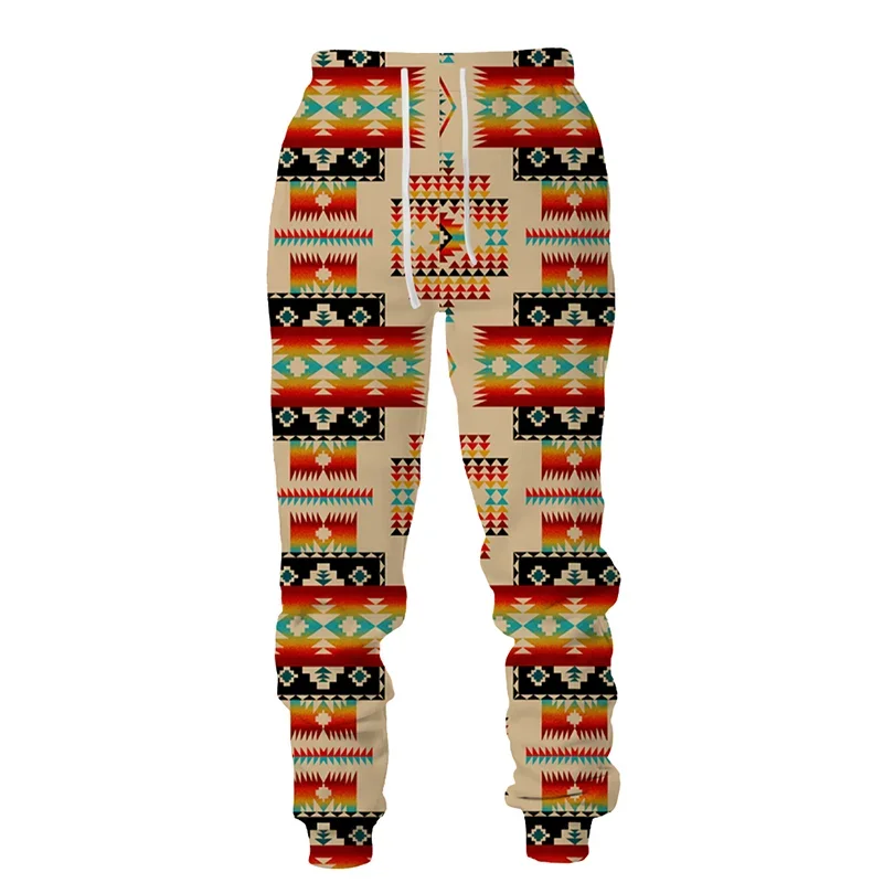 New Year Mayan Culture Y2k Pants Man Autumn Winter Casual Mens Sweatpants 3D Printing Tops Outdoor Streetwear Hip Hop Trousers