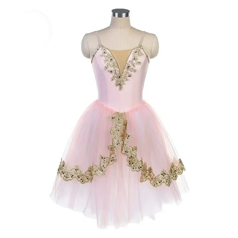 2356 Children’s Ballet Costume Ensemble Dawn Goddess Ballet CostumeLong Veil Skirtadult Puffy Skirt Professional image 6