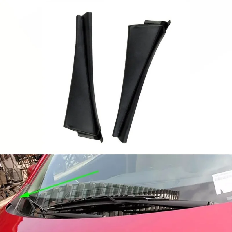 

2PCS Windshield Wiper Side Front Trim Cover Plastic Exterior Parts Fit For Nissan Qashqai J10 2008-15 66895-JE20A 66894-JE20A