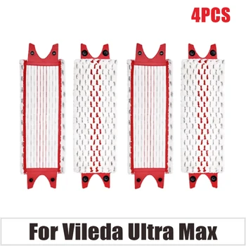 For Vileda Ultra Max Microfibre Floor Mop Pads Replacement Flat Mop Cloth Quick Drying Machine Washable Reusable Cleaning Tools