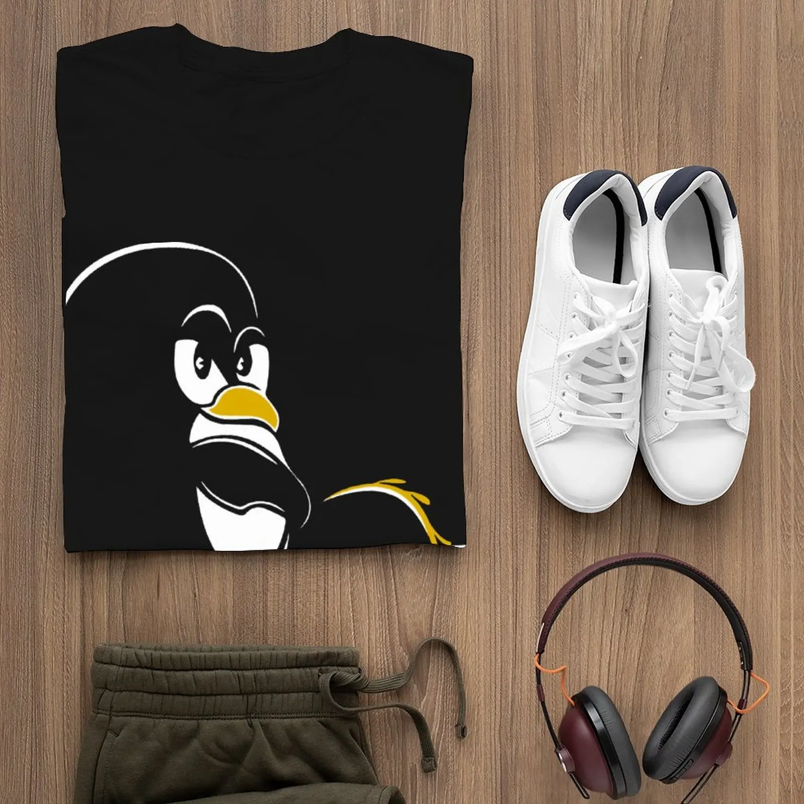 Camiseta retrô de algodão com sistema operacional, Linux, nerd geek, sudo, sistema operacional, manga curta, tamanho grande, verão