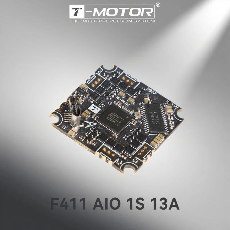 

T-MOTOR F411 AIO 1S 13A BL32 FC ESC for RC FPV Racing Freestyle Drones DIY Parts