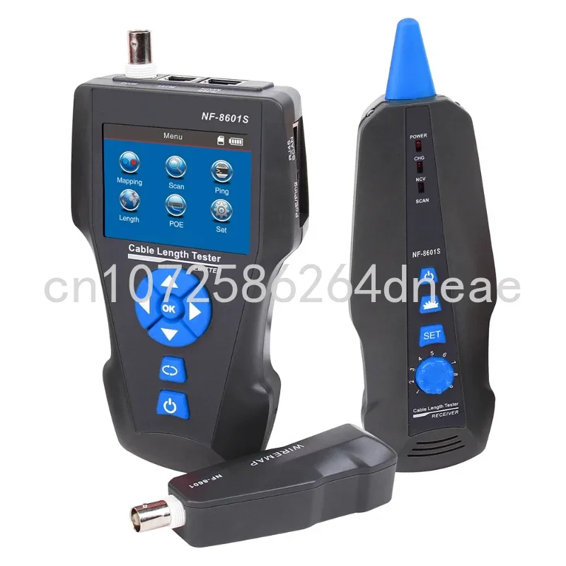 NF-8601S TDR LCD Network Cable Tester Tracker for RJ45/RJ11/ Metal Cable