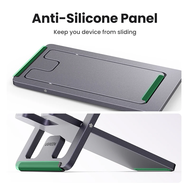 UGREEN-Support de téléphone de bureau en aluminium pour iPhone14, 13, 12, Xiaomi, Samsung, Huawei, support de téléphone portable, tablette, nouveau