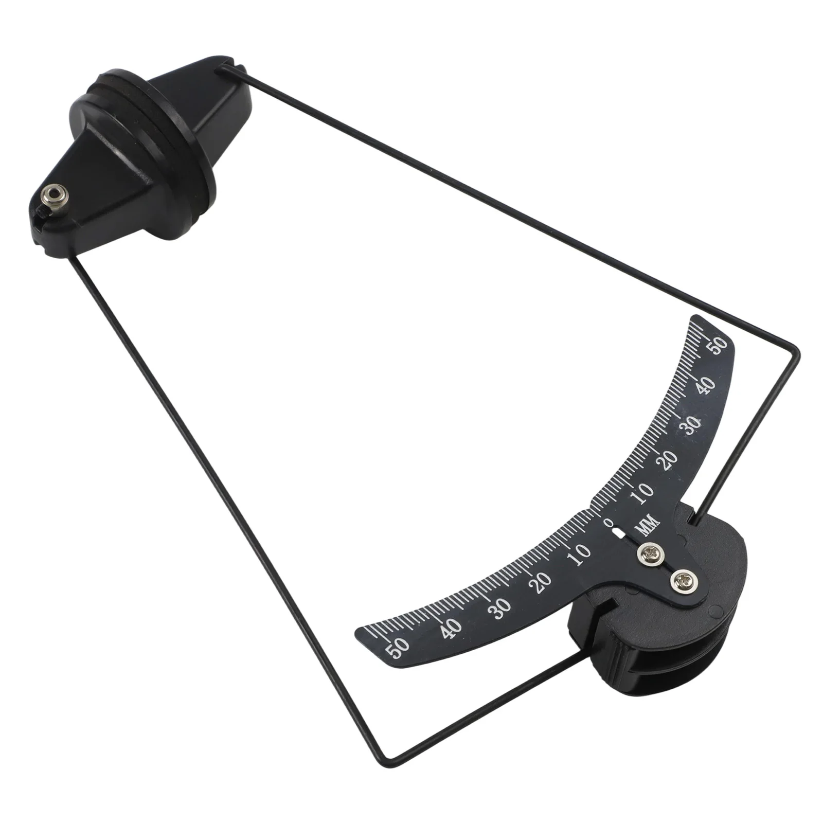 Goniometer Wing Angle Meter 0-50 Degree CNC Aluminum Alloy Inclinometer For RC Fixed Wing Aircraft Model Aileron Gauge Tool