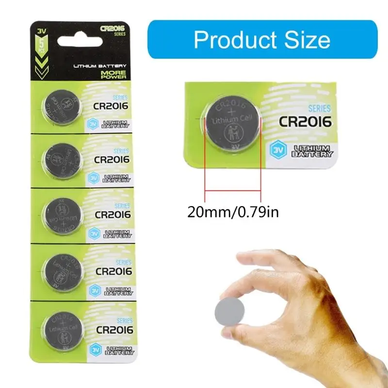 F62C 5/10 шт. CR2016 литиевые батарейки для монет, кнопка батареи для устройства бесключевого доступа