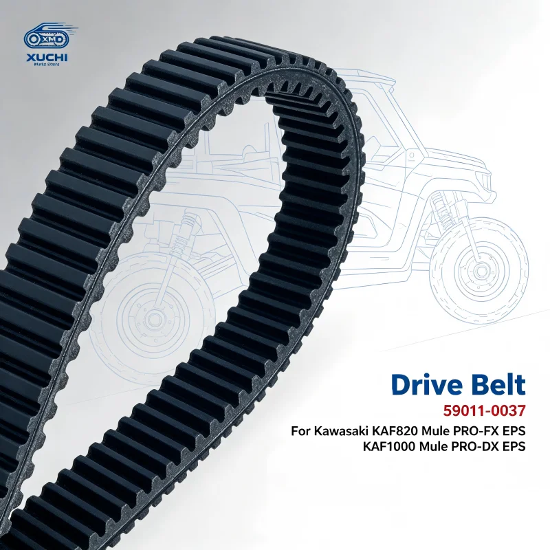 Drive Transmission Belt For Kawasaki KAF820 Mule PRO‑FX EPS KAF1000 Mule PRO‑DX EPS UTV Replacement Spare Part 59011‑0037
