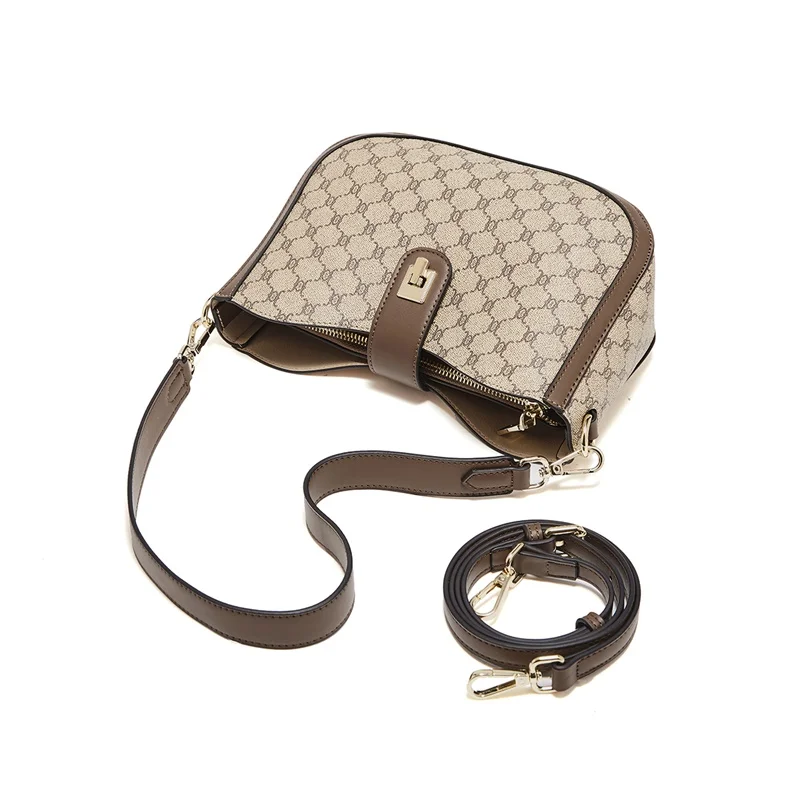 

Golden Women's Crossbody Bag 2025 New Luxury mat High-End Underarm Commuter Single oulder Bag Faionable Leisure