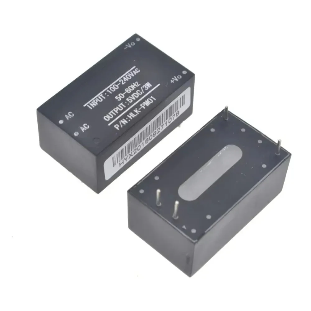 220V 5V AC - DC terisolasi, Rumah pintar HLK-PM01, Beralih step down modul power supply