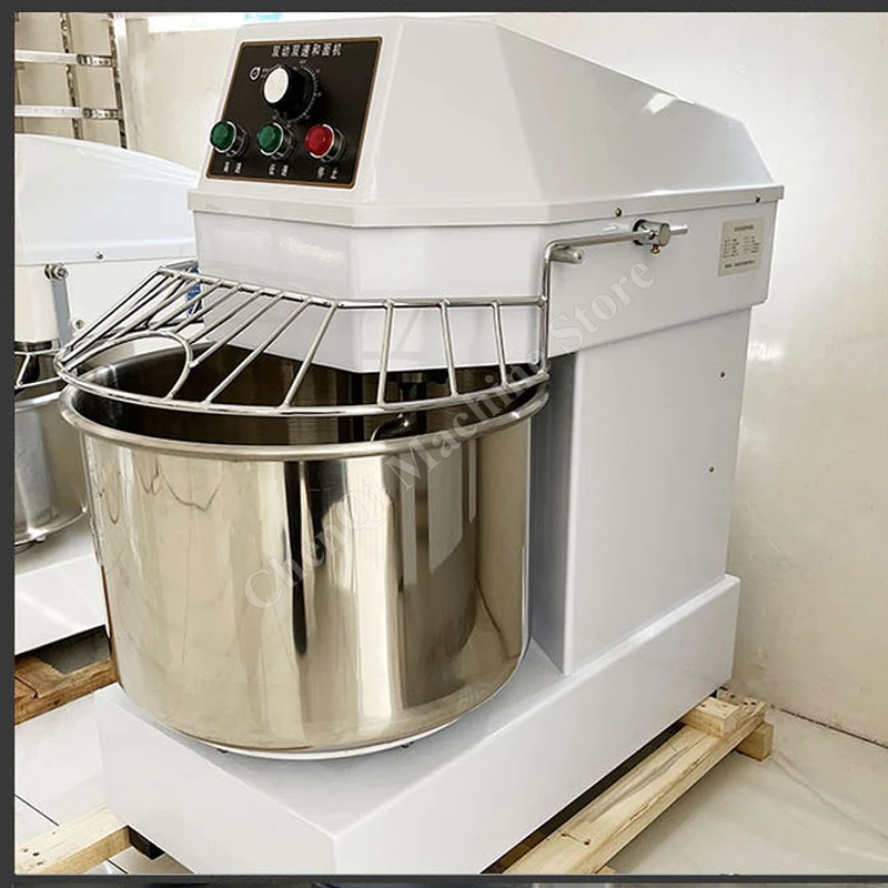 Dough Mixer Kneading Machine Kitchen Flour Commercial Household Restaurant Food Mixer Variable Speed Compact  Spiral Dough Mixer