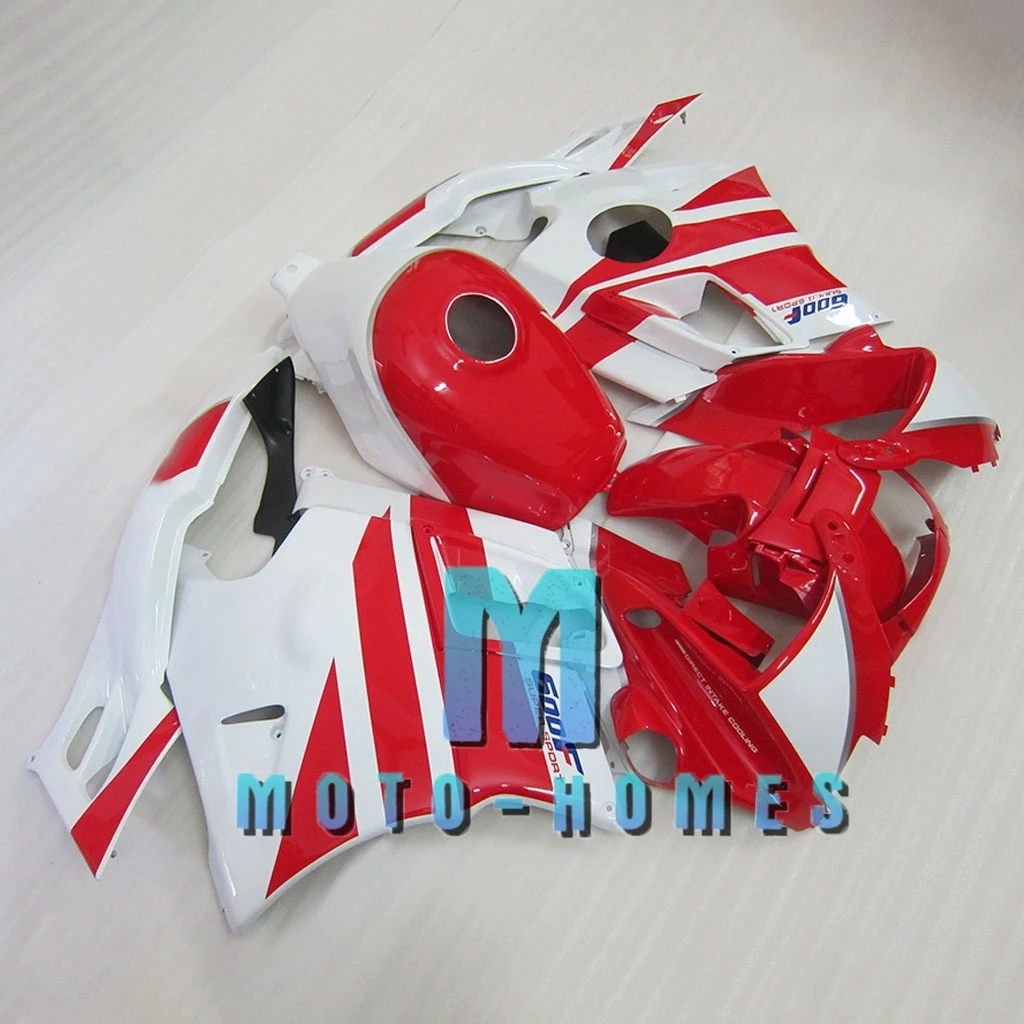 Body Repair Fairing Kit for CBR 600F2 1991 1992 1993 1994 CBR600 91 92 93 94 Wrecked Rebuilding Bike ZXMT Red White