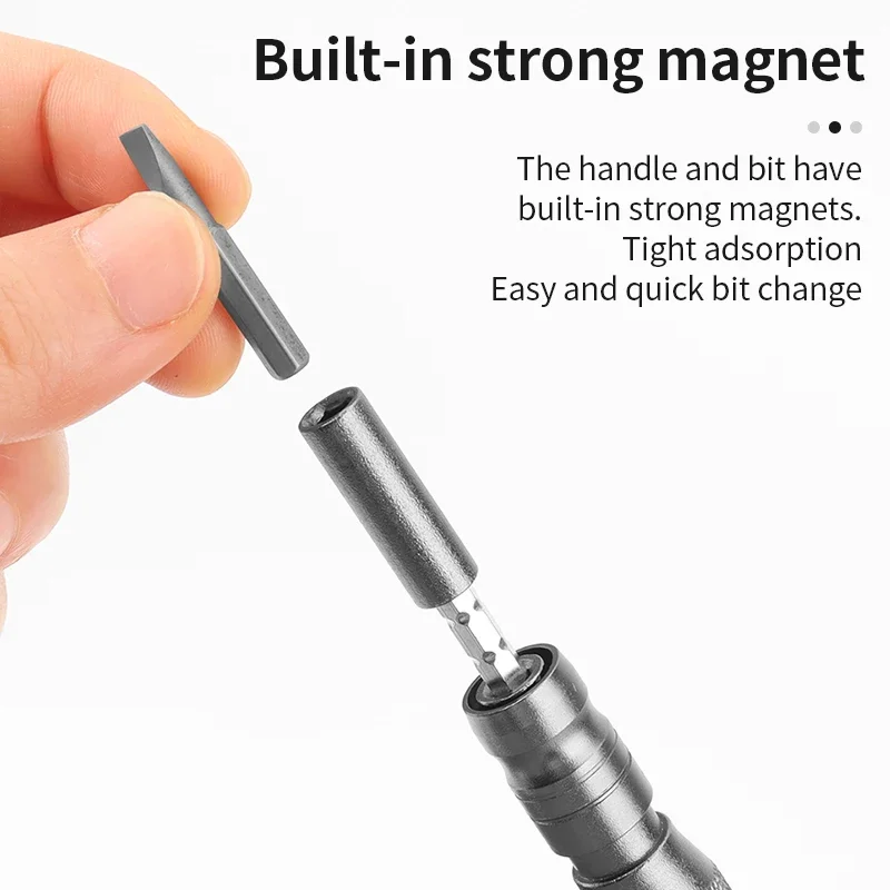 LUXIANZI Juego de destornilladores de precisión 170 en 1 puntas de destornillador Phillips Torx magnético para cámara IPhone reloj herramienta de reparación de PC