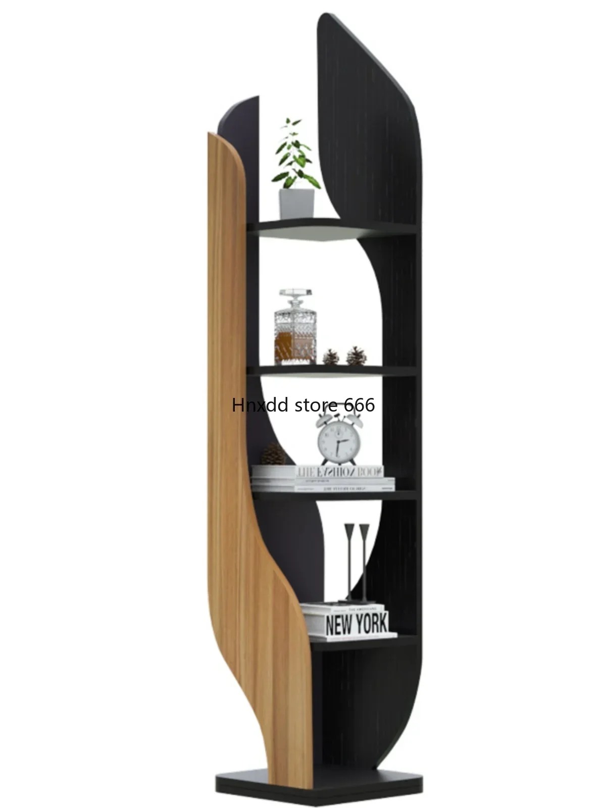 Scandinavian multi-storey shelving office bookcase