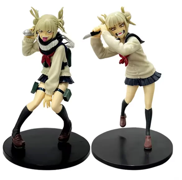 Hot sale Hero Academia Anime Toga Himiko Figurine Standing Action Figure Collection Anime Doll Toys PVC Model Boy Girl Fans Gift
